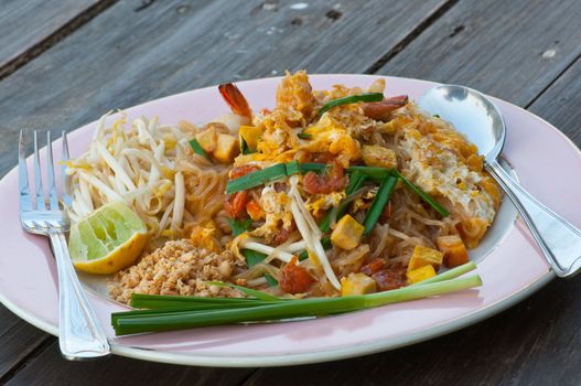 Thai noodle fried