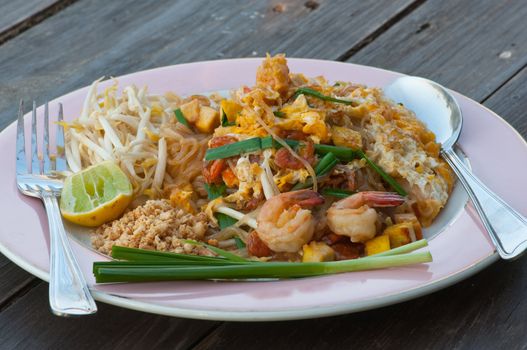 Thai noodle fried