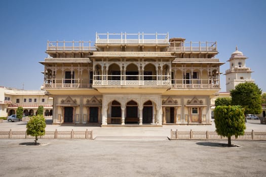 Mubarak Mahal in Chandra Mahal - Cipty Planase in Jaipur, Rajastan, India