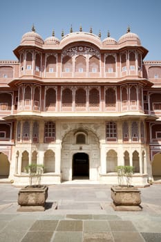 Chandra Mahal - Cipty Planase in Jaipur, Rajastan, India