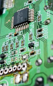 Electronic board with processor , Technology background