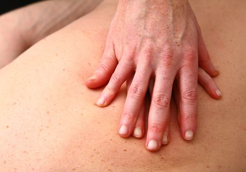 Massage in denmark in a chiropractise clinic (real situation)