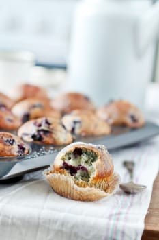 blueberries muffins