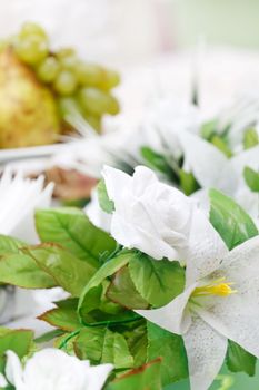 Wedding table setting 