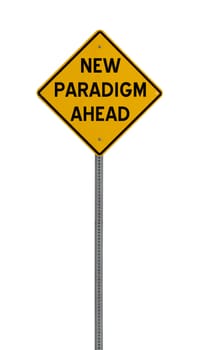 a yellow road sign with a white background for you to use in your design or presentaion.