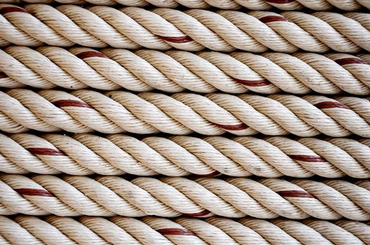 Stap of rope pattern background