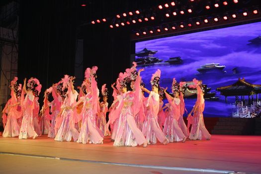 theatre of dancing in Xi'an / Xian, China