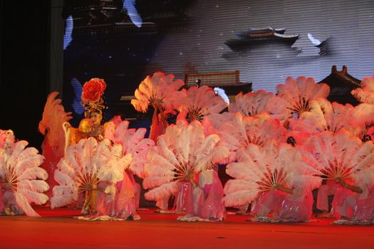 theatre of dancing in Xi'an / Xian, China