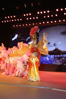 theatre of dancing in Xi'an / Xian, China