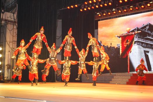 theatre of dancing in Xi'an / Xian, China