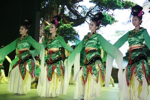 theatre of dancing in Xi'an / Xian, China