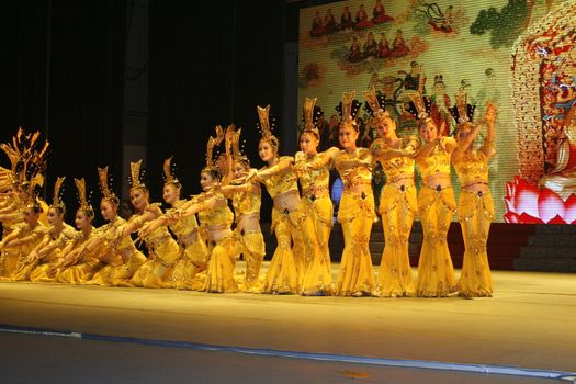 theatre of dancing in Xi'an / Xian, China