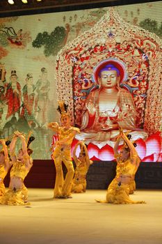 theatre of dancing in Xi'an / Xian, China