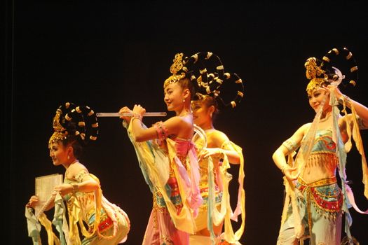 theatre of dancing in Xi'an / Xian, China