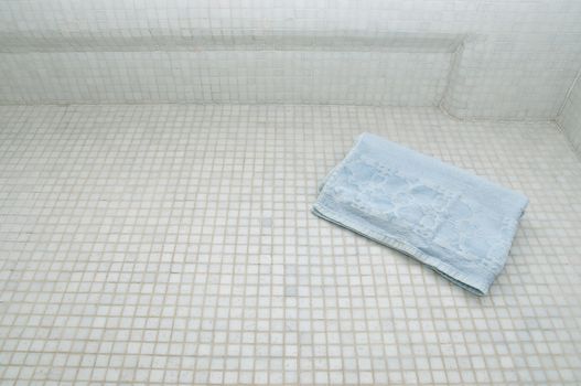 The Turkish bath with ceramic tile
