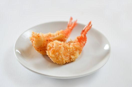 Fried Shrimps , Tempura is  Japanese cuisine