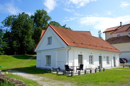 Manor in the north of Estonia. 18 century. Vihula.