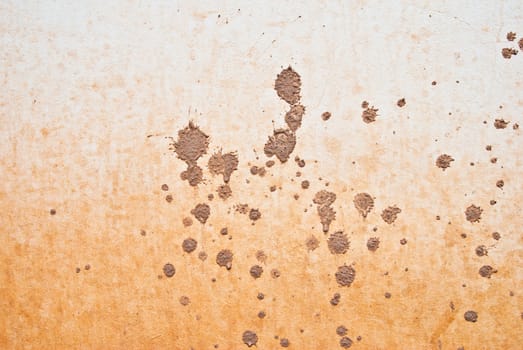 background of wall with splattered of mud