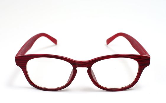 Glasses isolated on white background