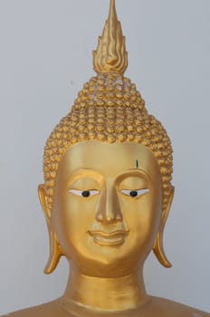 goldern Buddhist figure in Wat Thai