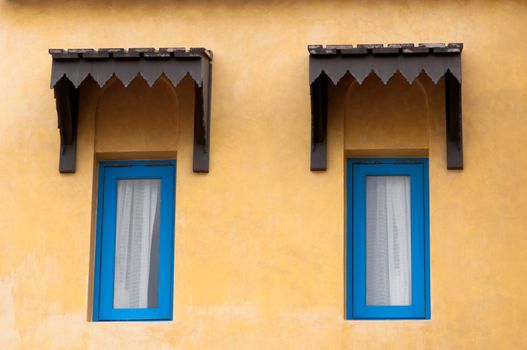 these windows are in Moroccan style
