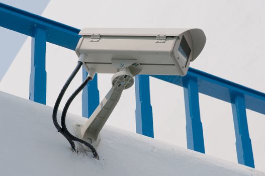 Security Camera,CCTV on the wall
