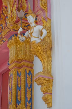a beautyful Thai Buddhist church in Wat Thai