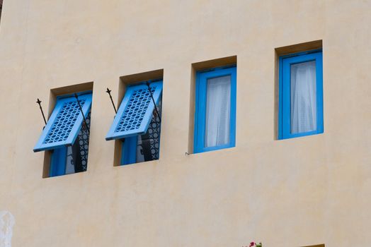 these windows are in Moroccan style