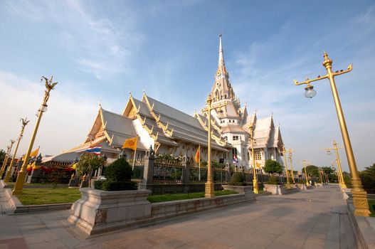 Wat Sothonwararam in The Eastern of Thailand