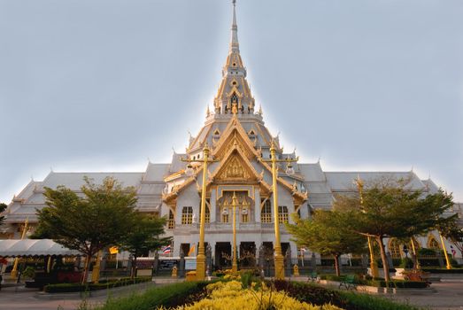 Wat Sothonwararam in The Eastern of Thailand
