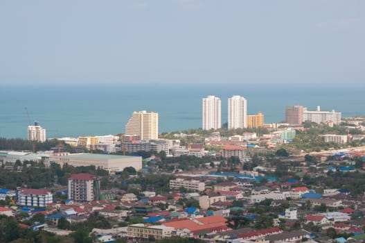 Hua Hin city landscape,Thailand