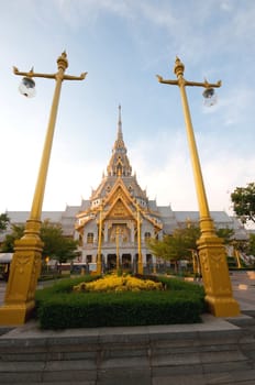 Wat Sothonwararam in The Eastern of Thailand