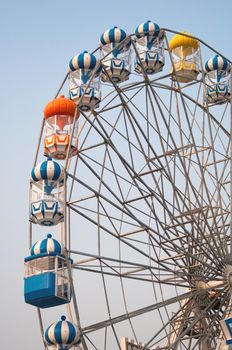 colorful of Ferris wheel
