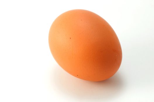 an egg on a white background 