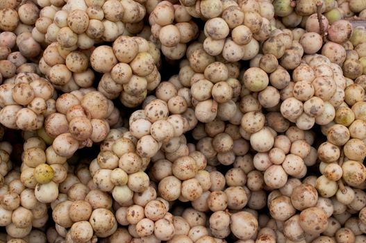 Fresh Lansium domesticum (Longkong) inThailand 