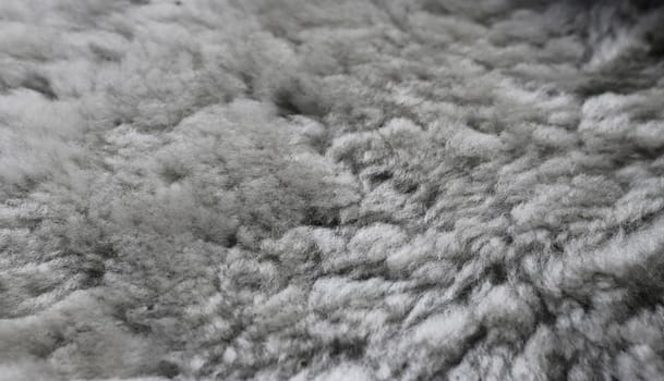 White fur background texture