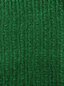 Close-up of a piece of knit fabric