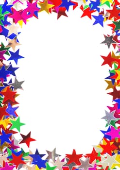 Colored stars background for your text on photo, and other.