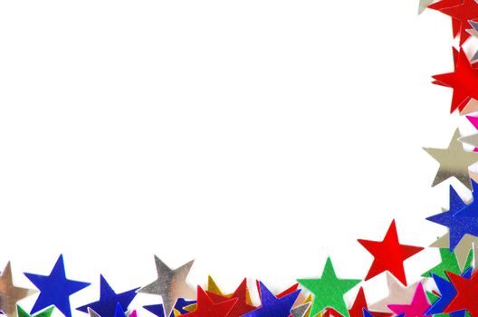 Colored stars background for your text on photo, and other.