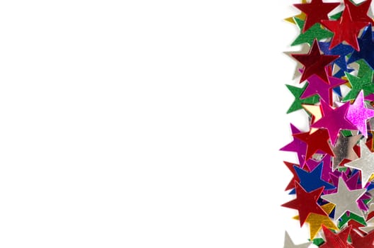 Colored stars background for your text on photo, and other.