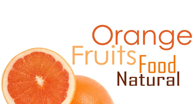 One and half oranges