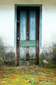 A old wooden door image