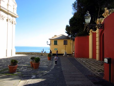 Bogliasco in Liguria  on Italian Coast