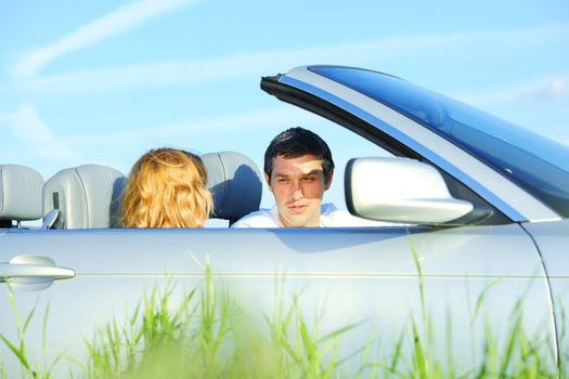 funey friends in dance car