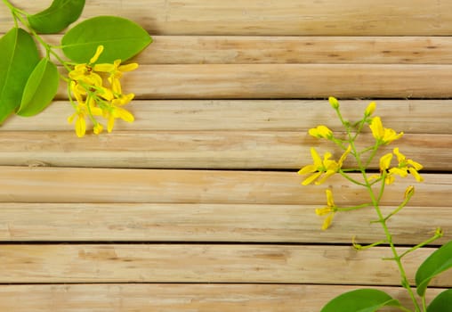 Old abstract wall Wood pattern Background and flower