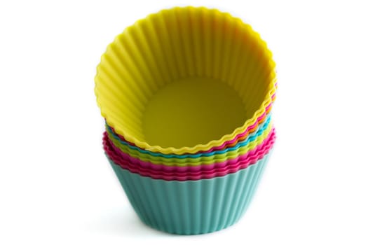 Colorful cupcake silicon molds