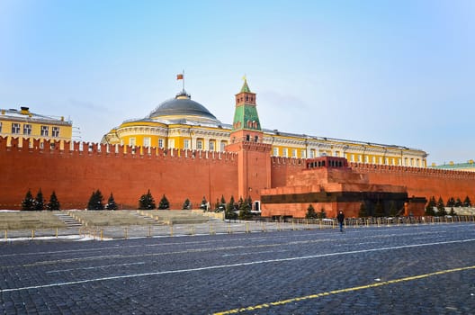 Kremlin, red square in Moscow, Russia