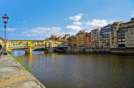 Bridge Ponte Vecchio in Florence, Italy