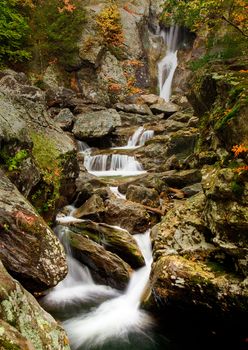 Bish Bash Falls in Massachusetts in the Berkshire County