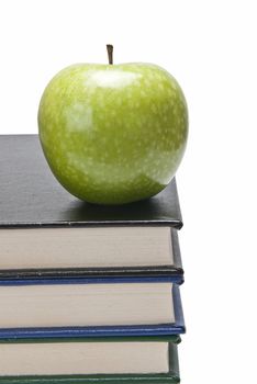 Still life about back to school with school supplies.